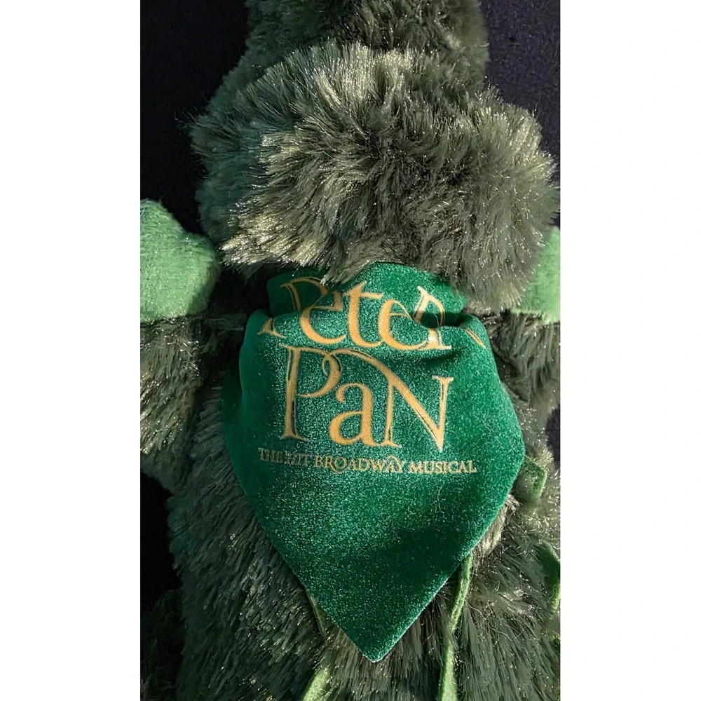 Aurora World Peter‎ Pan Broadway Musical Crocodile Plush Green Alligator 11 Inch